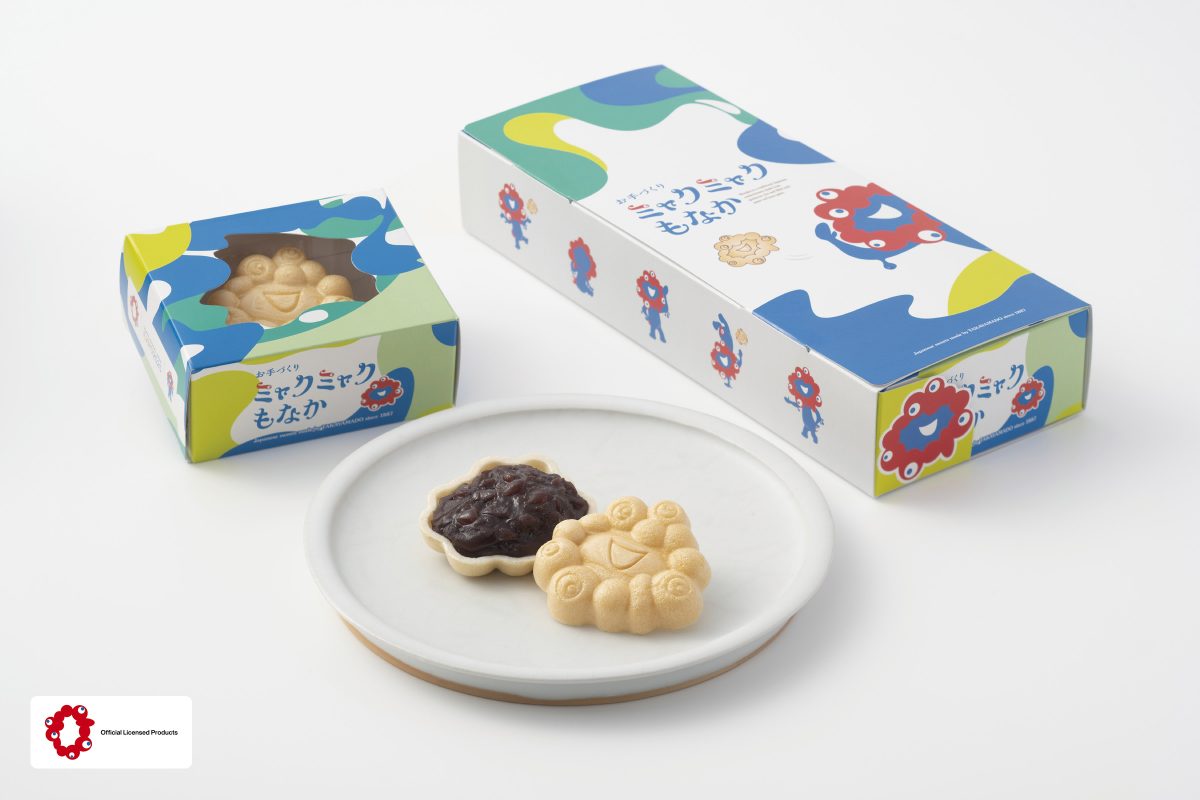 Y*i様 アミューズメント人気お菓子 ミャクミャクもなか』発売のお知らせ | お知らせ | 和菓子想い。一菓素