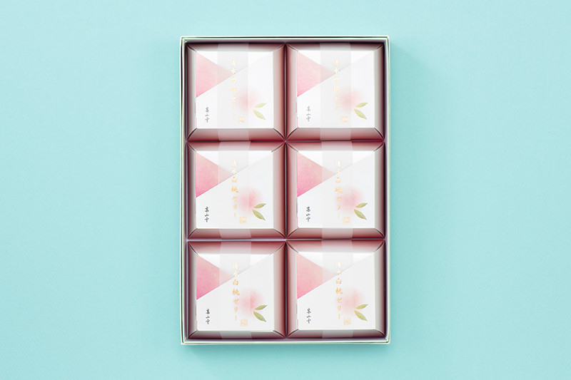 清水白桃ゼリー